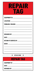Perforated Repair Tag